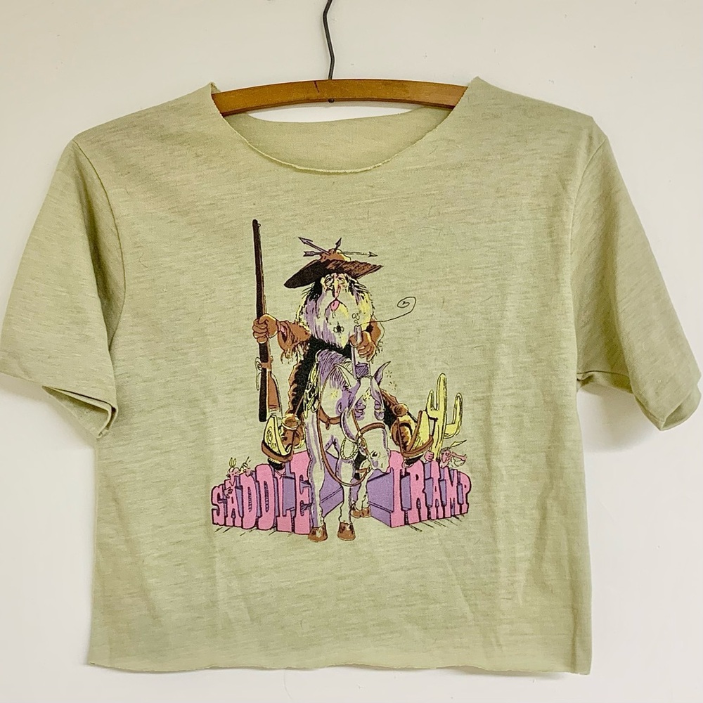 Saddle Tramp Tee - Vintage - Custom Cut
